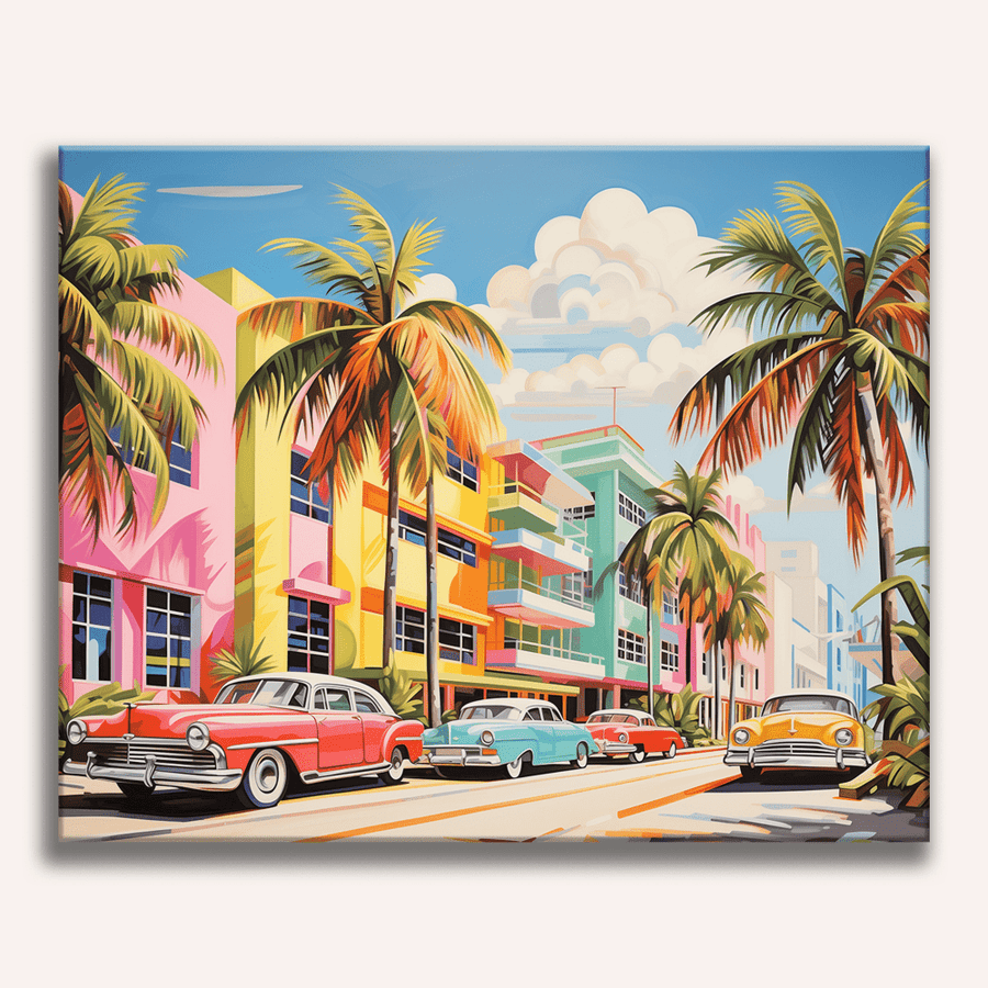 لوحة Welcome to Miami