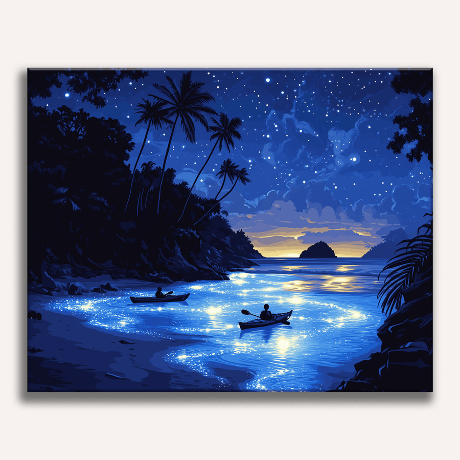 لوحة Bioluminescent Waters
