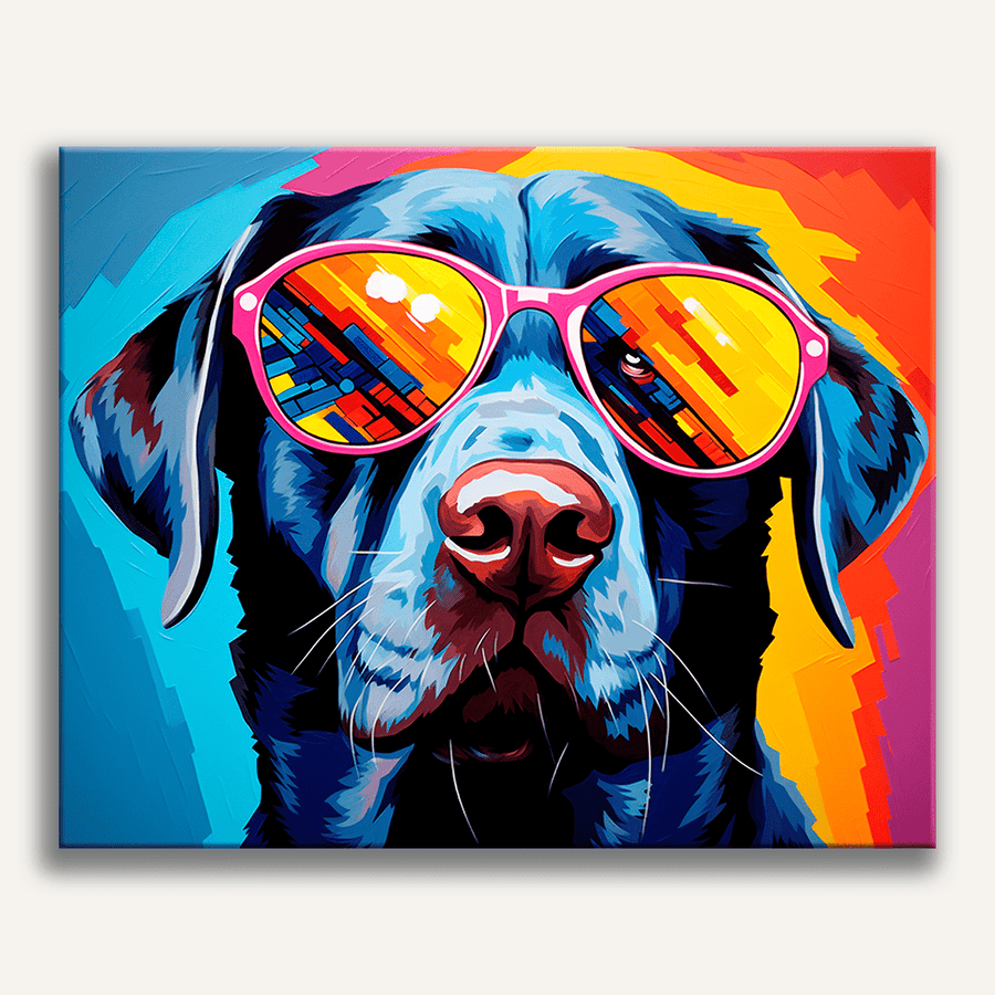 لوحة Canine Shades