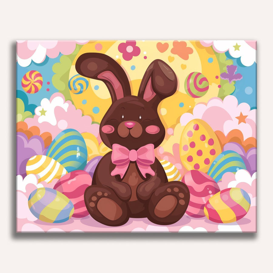 لوحة Chocolate Bunny