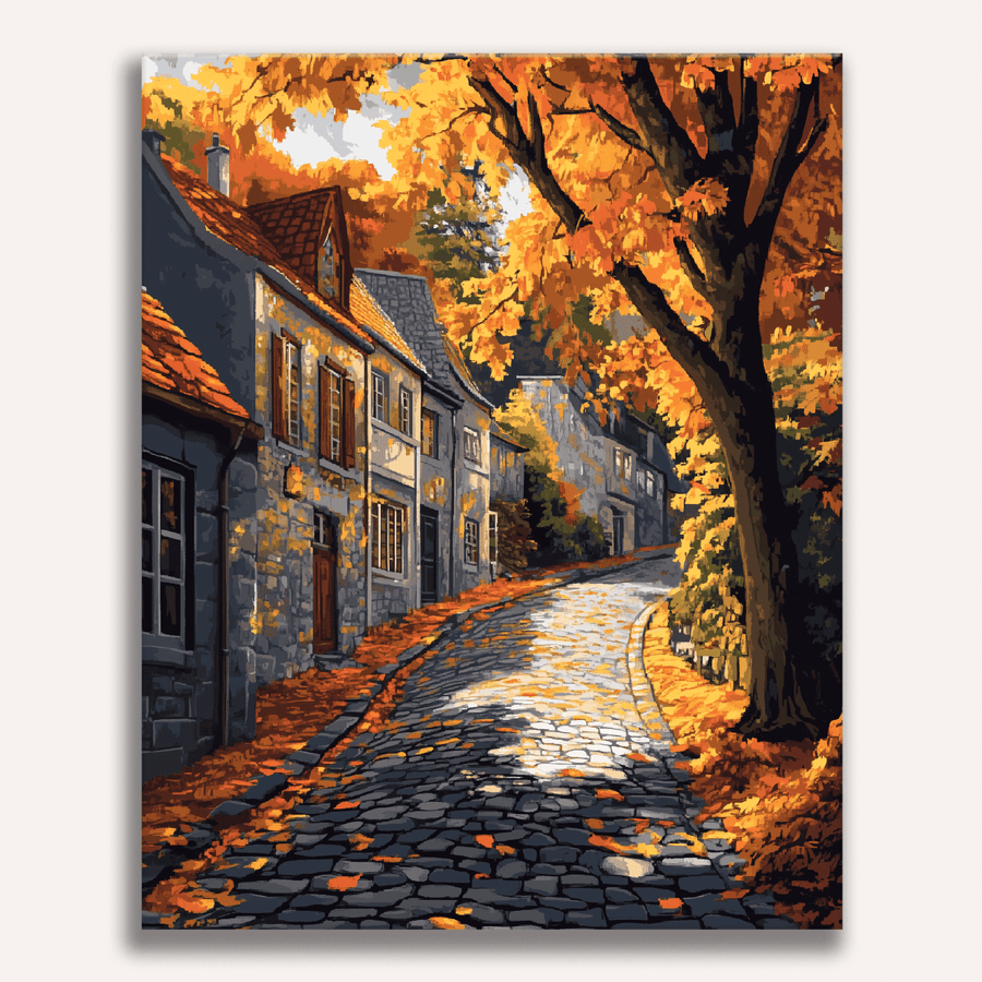 لوحة Cobblestone Road
