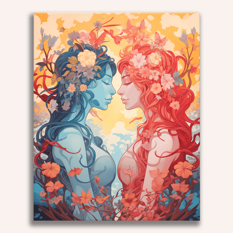 لوحة Cosmic Twins