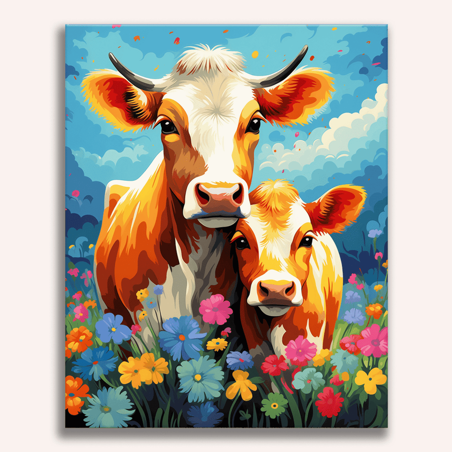 لوحة Cow Calf