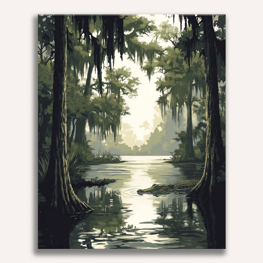 لوحة Cypress Swamp