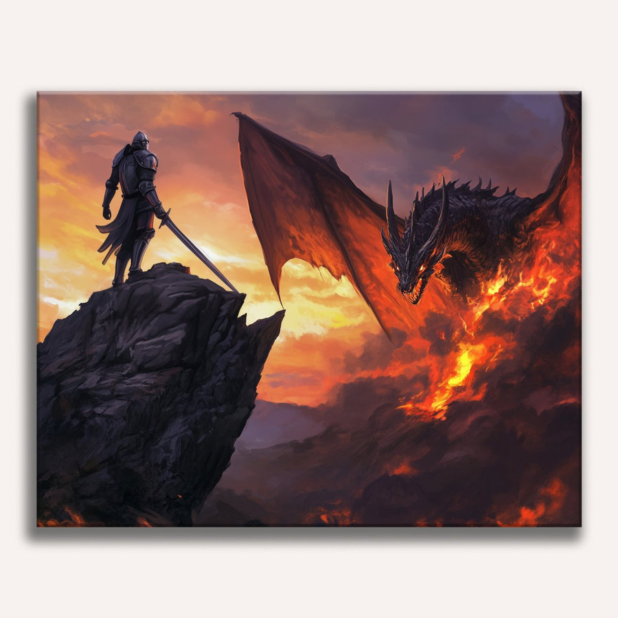 لوحة Dragon's Wrath