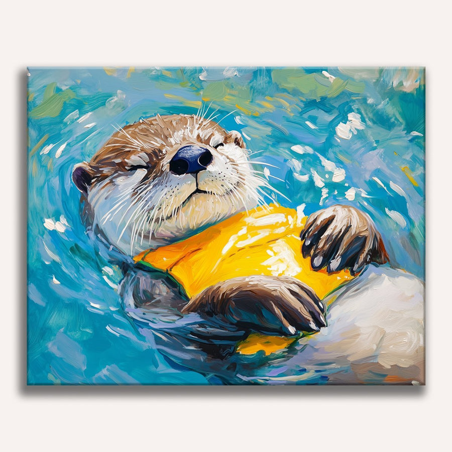 لوحة Dreaming Otter