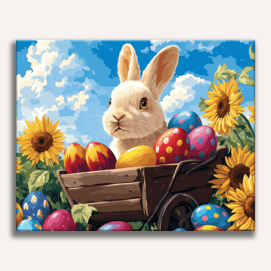 لوحة Egg Cart
