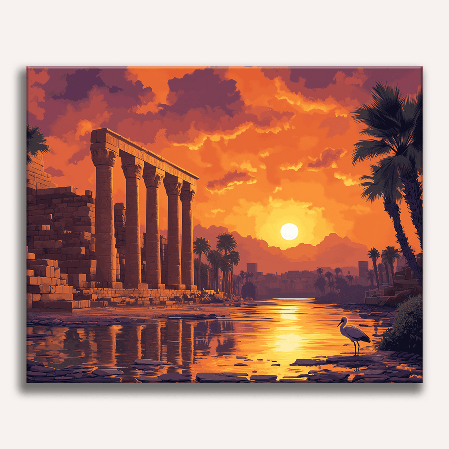 لوحة Egyptian Temple