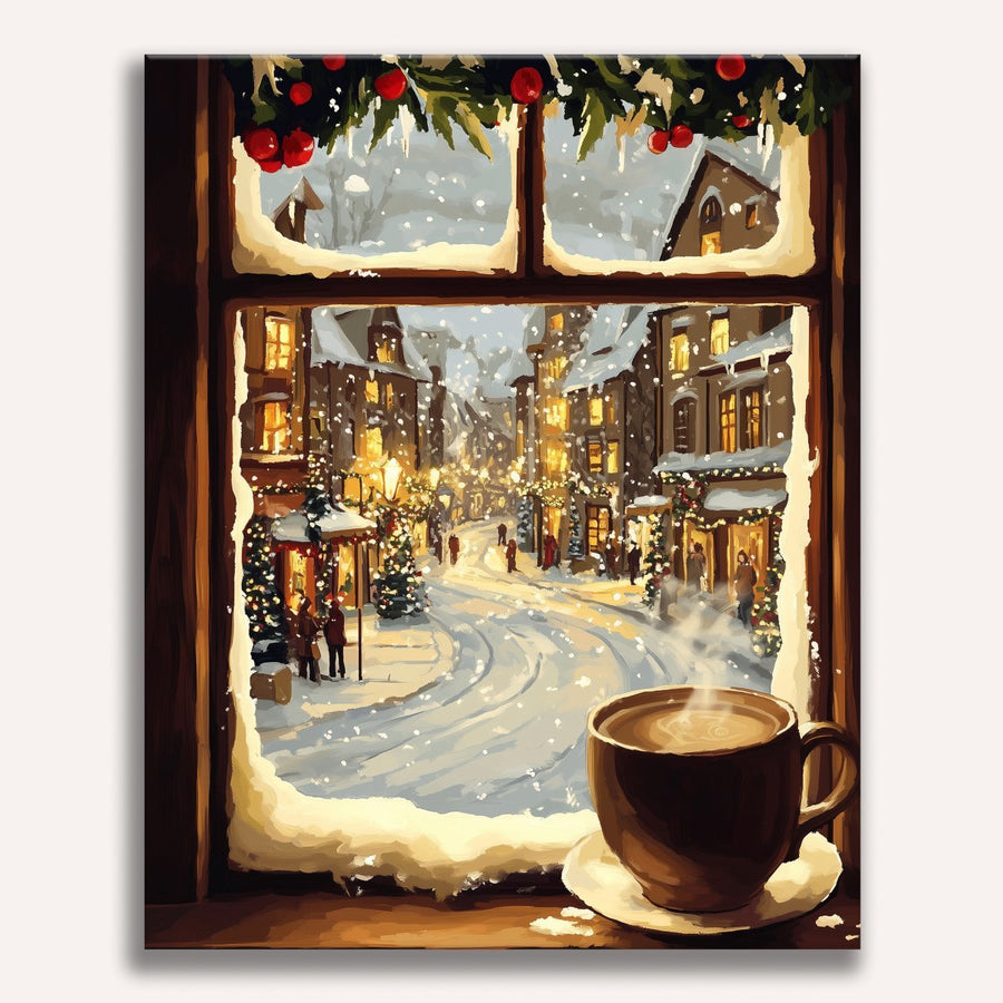 لوحة Festive View