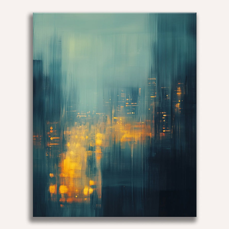 لوحة Flashing City Lights