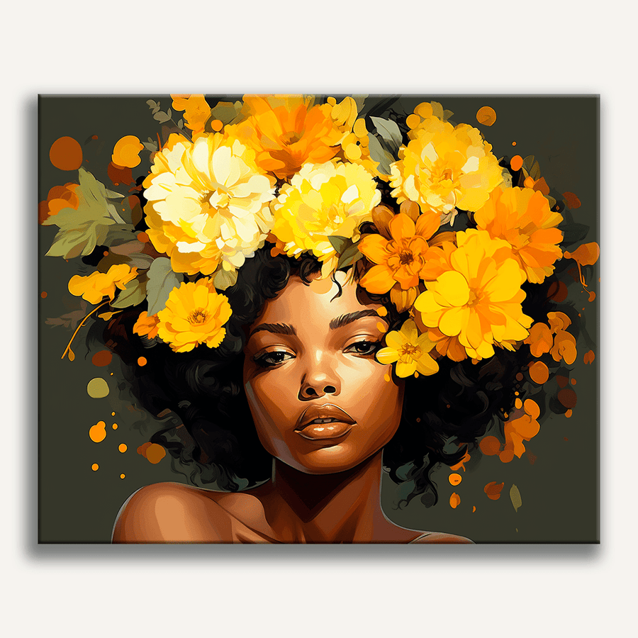 لوحة Floral Portrait
