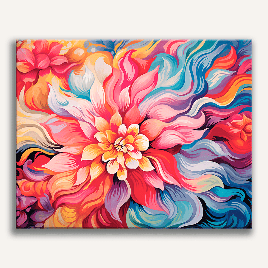 لوحة Floral Vortex