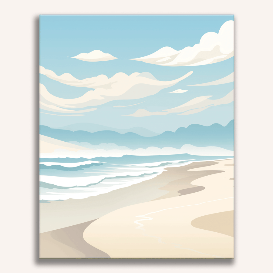 لوحة Gentle Wave Coast