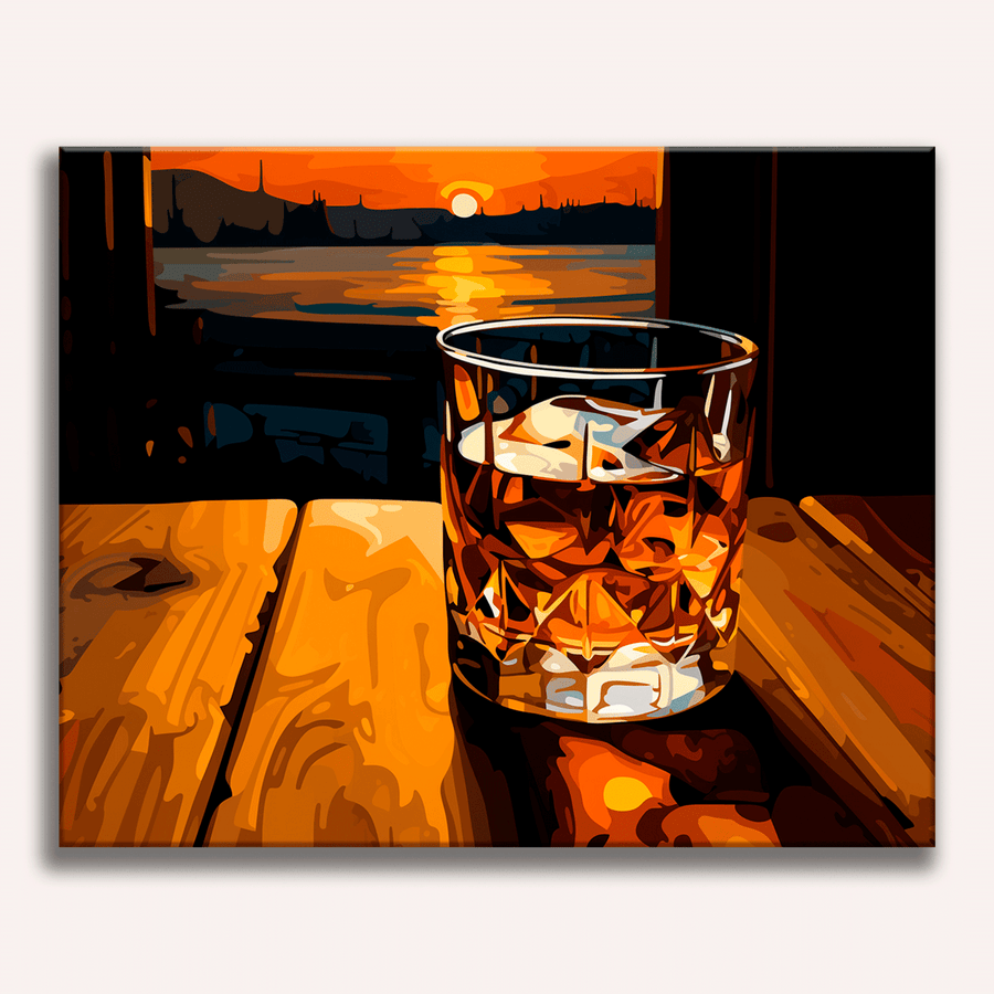 لوحة Glass of Whiskey