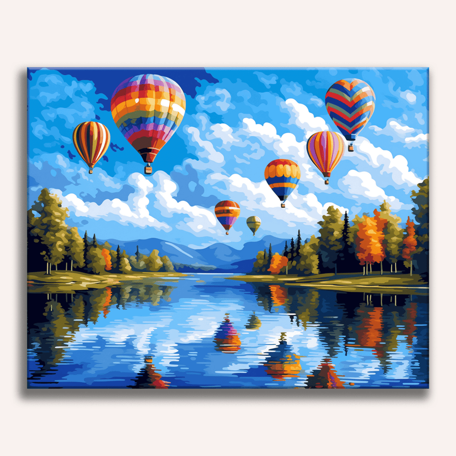 لوحة Hot Air Balloon Showcase
