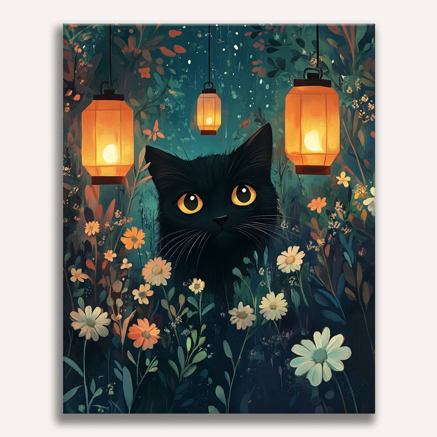لوحة Kitty Lights