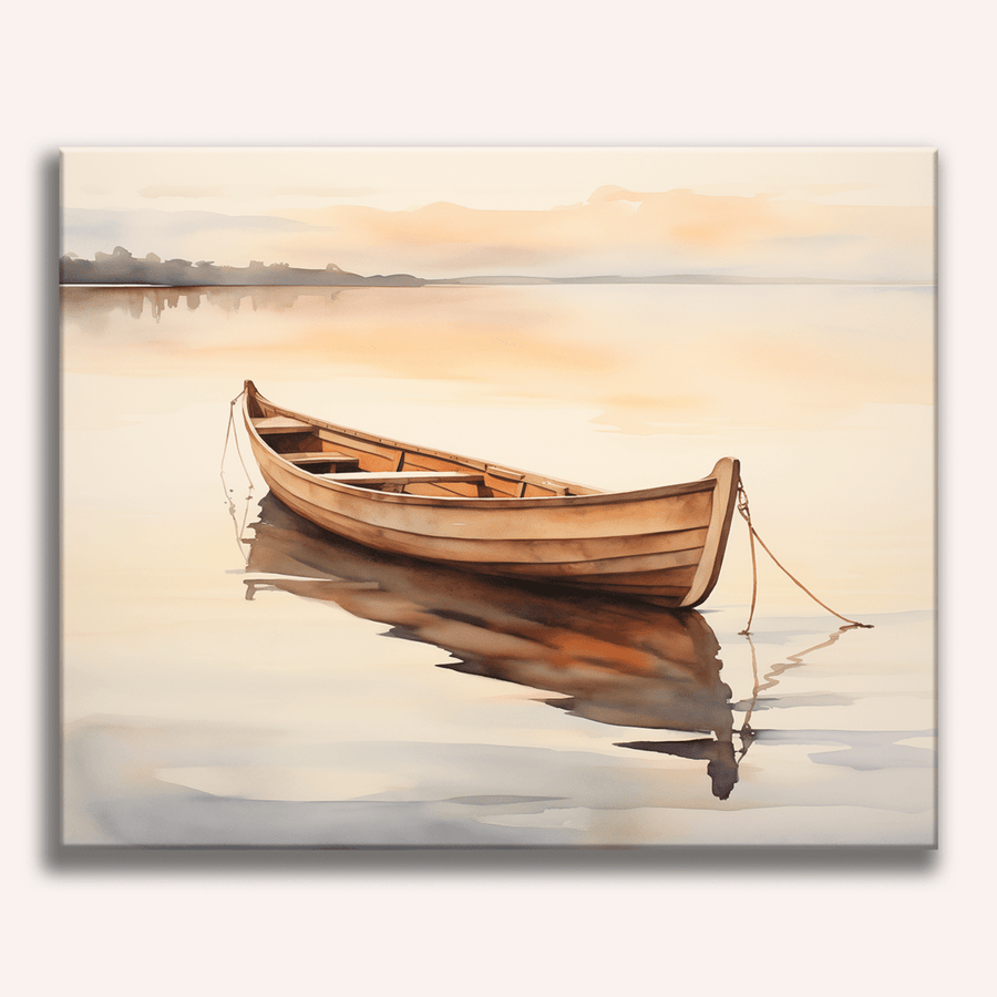 لوحة Lonely Boat