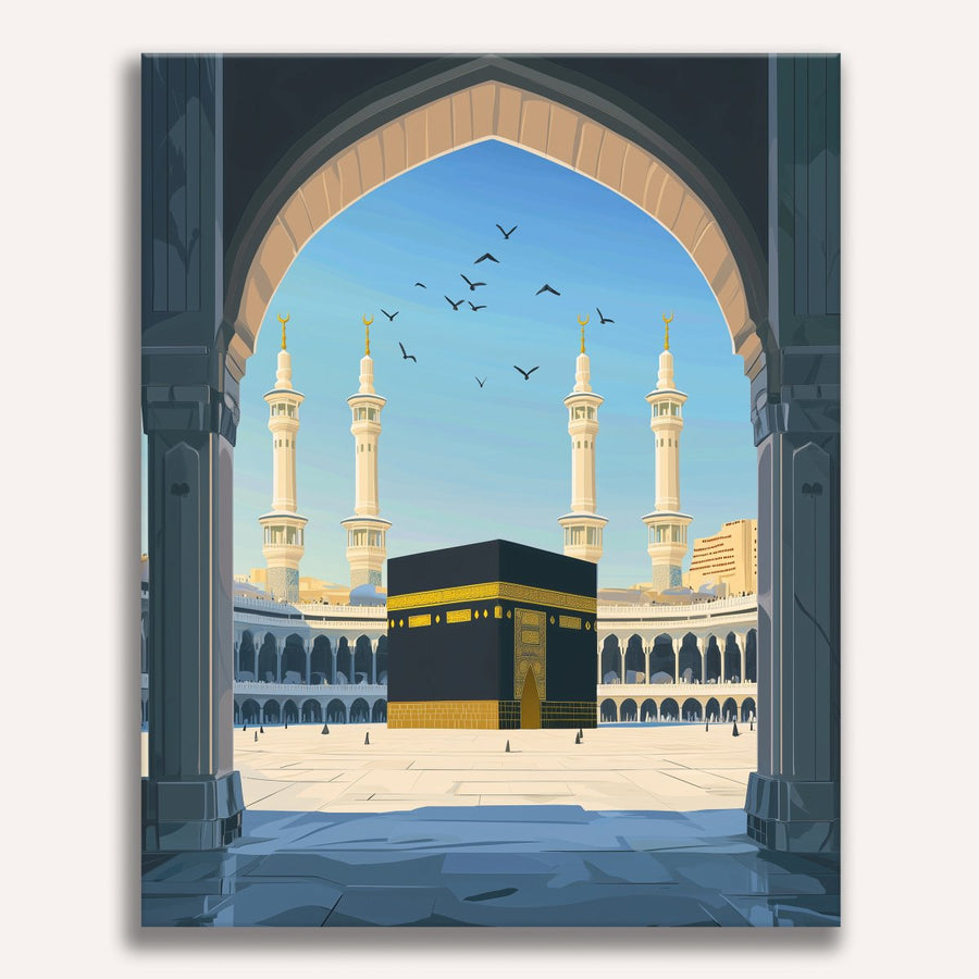 لوحة Magnificent Kaaba