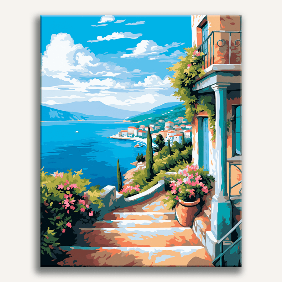 لوحة Mediterranean View
