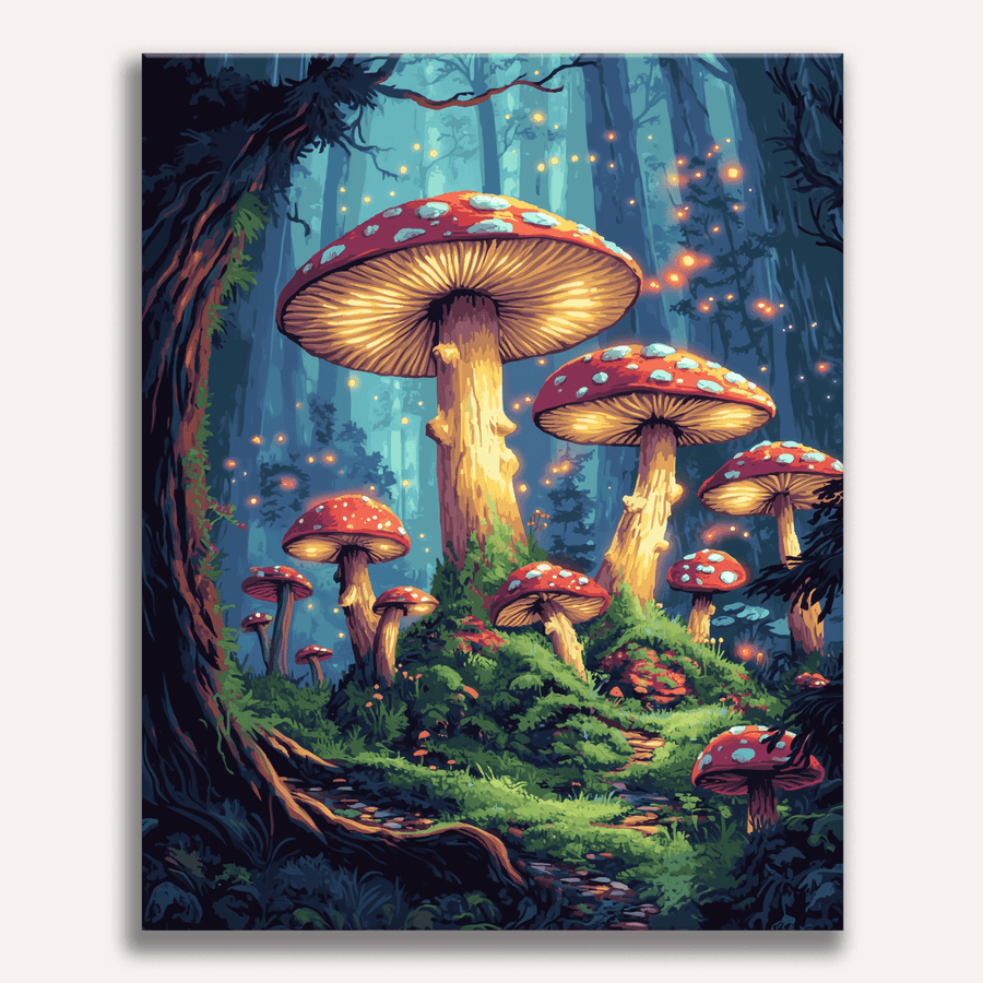 لوحة Mushroom Biome