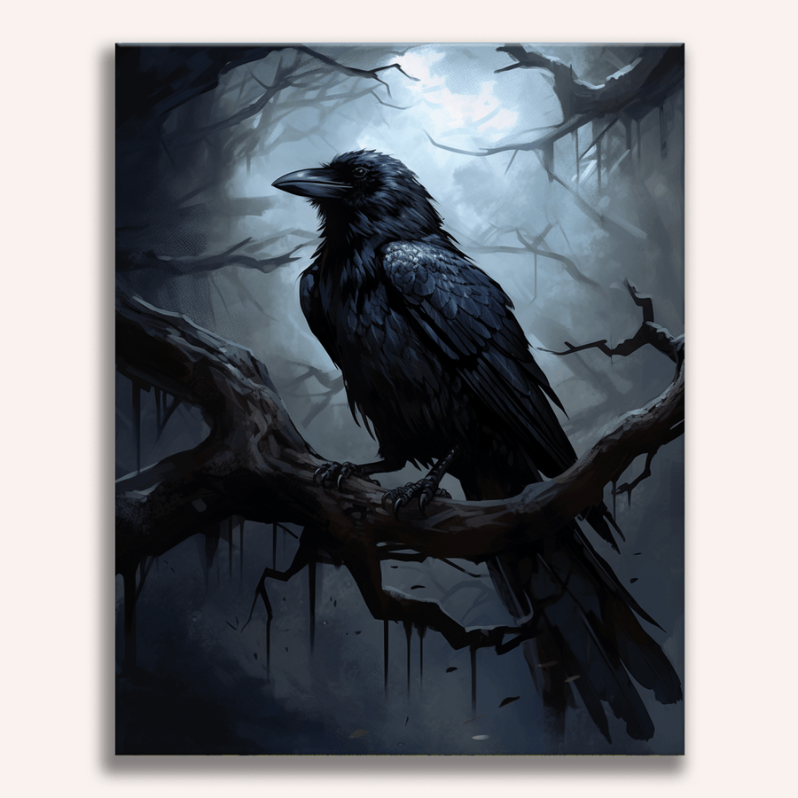 لوحة Mysterious Raven