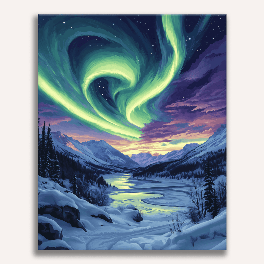 لوحة Northern Aurora