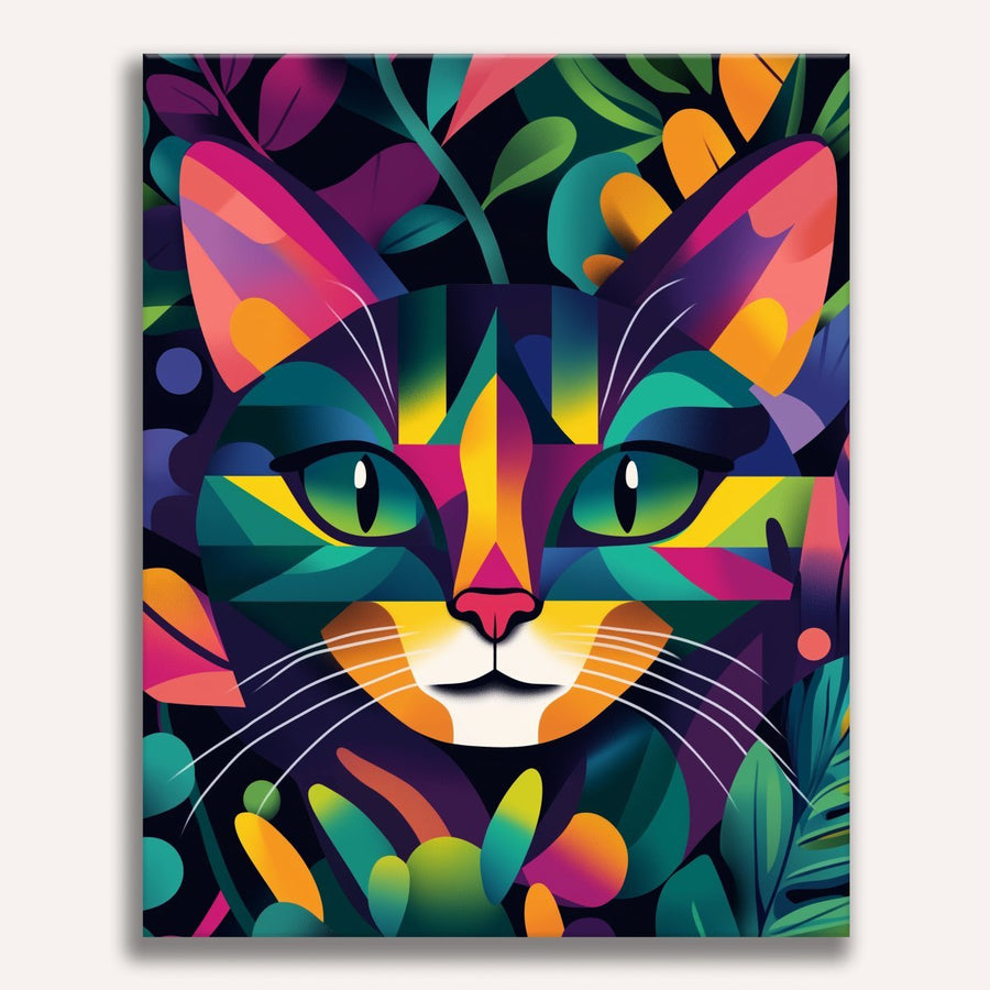 لوحة Puzzling Purrs