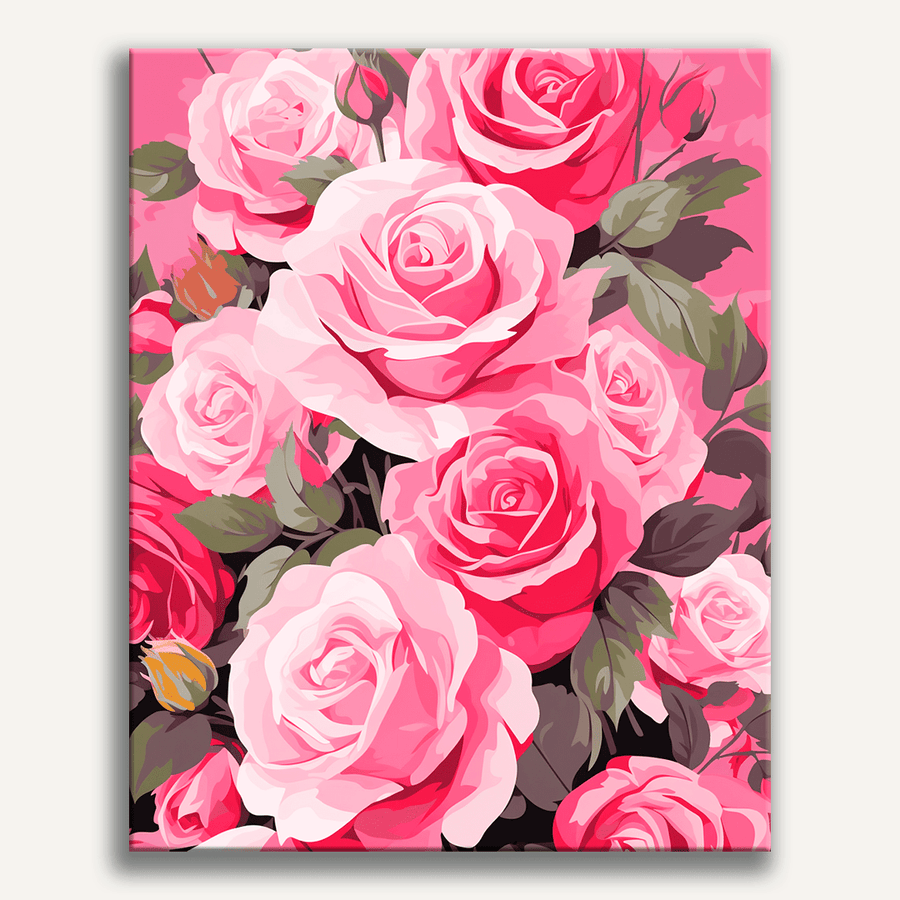 لوحة Rosy Elegance