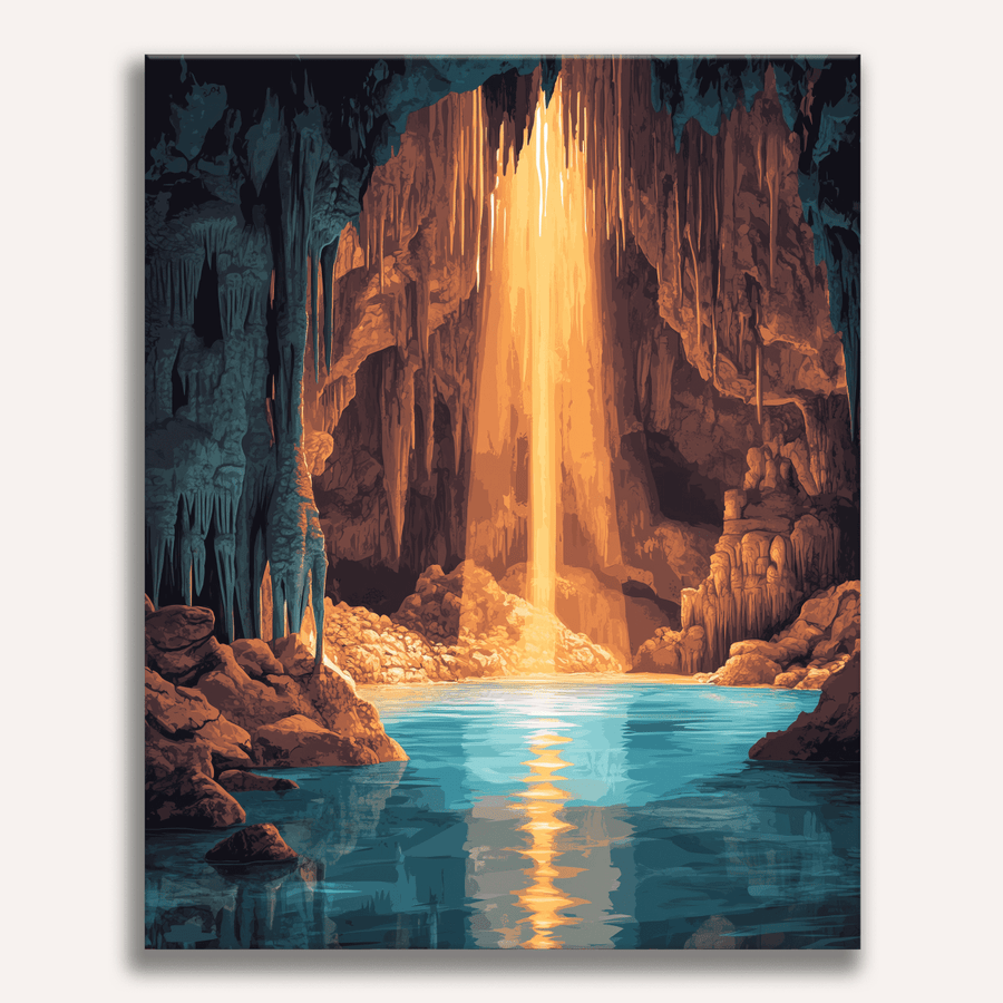 لوحة Secluded Cave