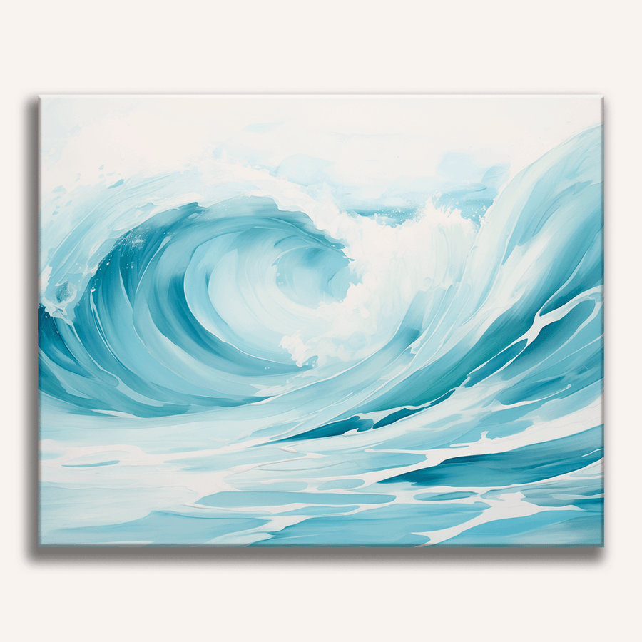 لوحة Swirling Waves