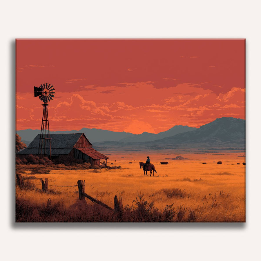 لوحة Texas Landscape