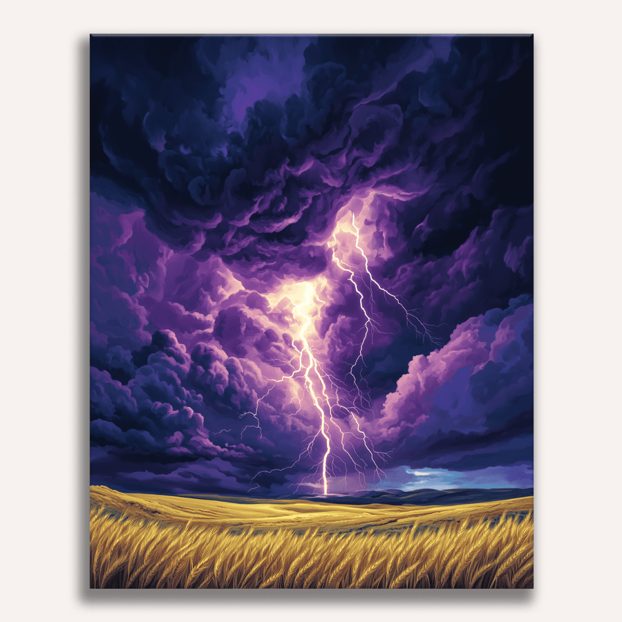لوحة Thunderstorm