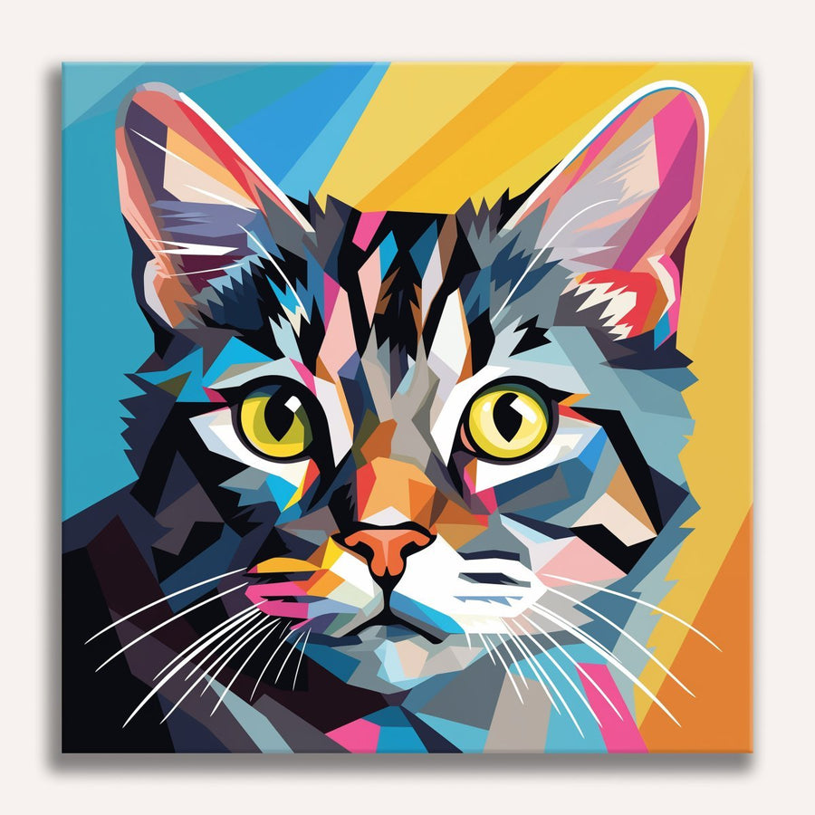 لوحة Vector Kitty