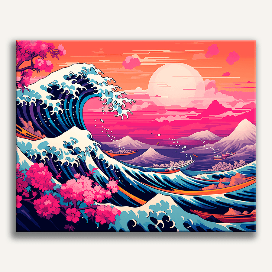 لوحة Wave of Kanagawa