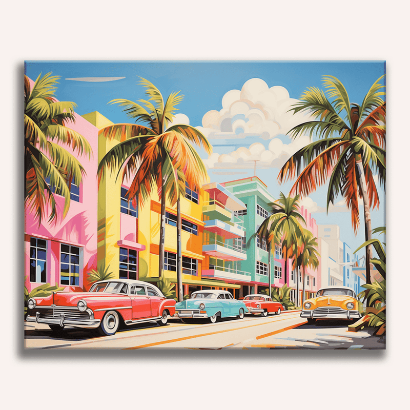 لوحة Welcome to Miami