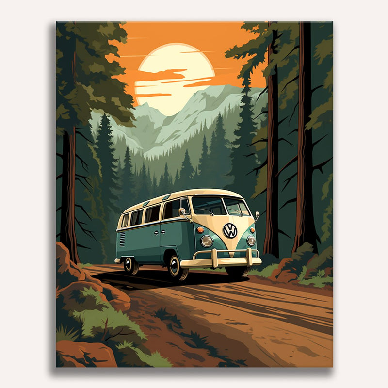 لوحة Camping Trip