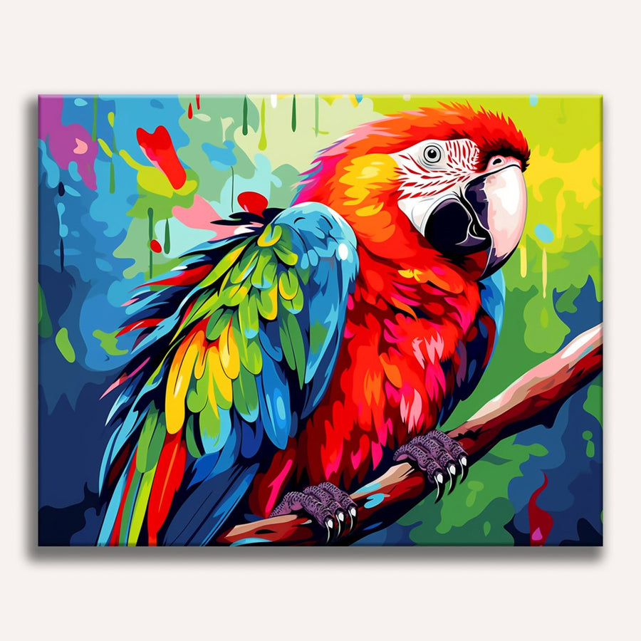 لوحة Scarlet Macaw