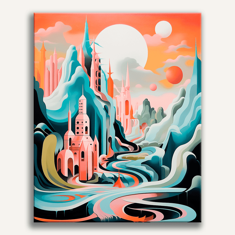 لوحة Candy City