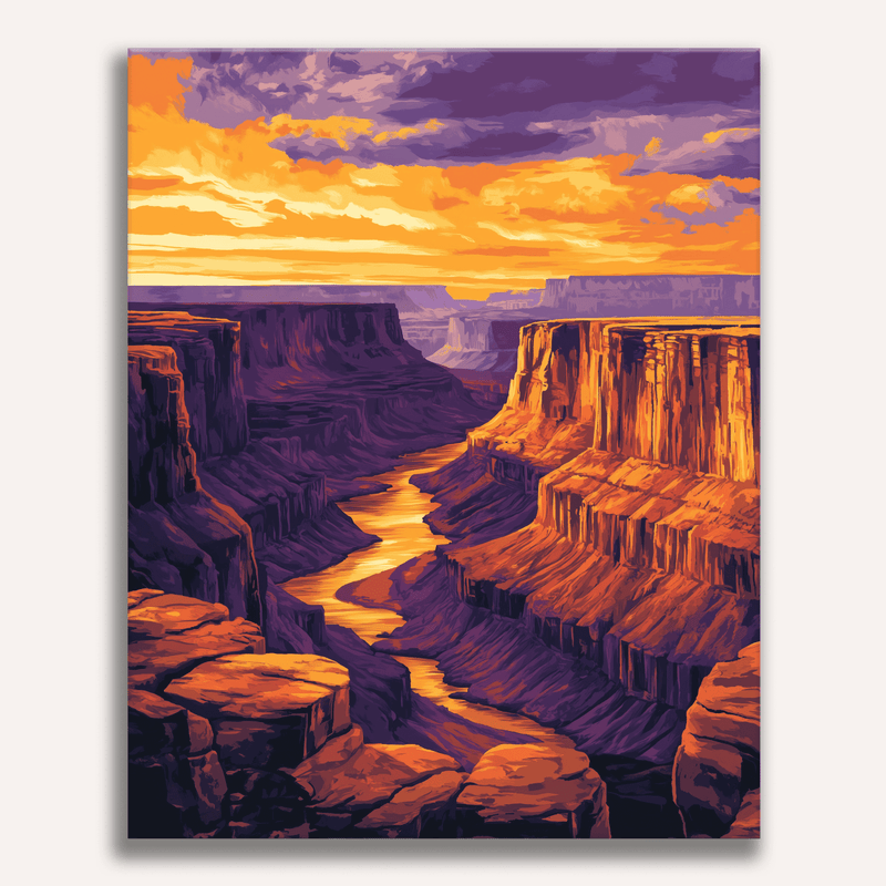 لوحة Canyon Colors