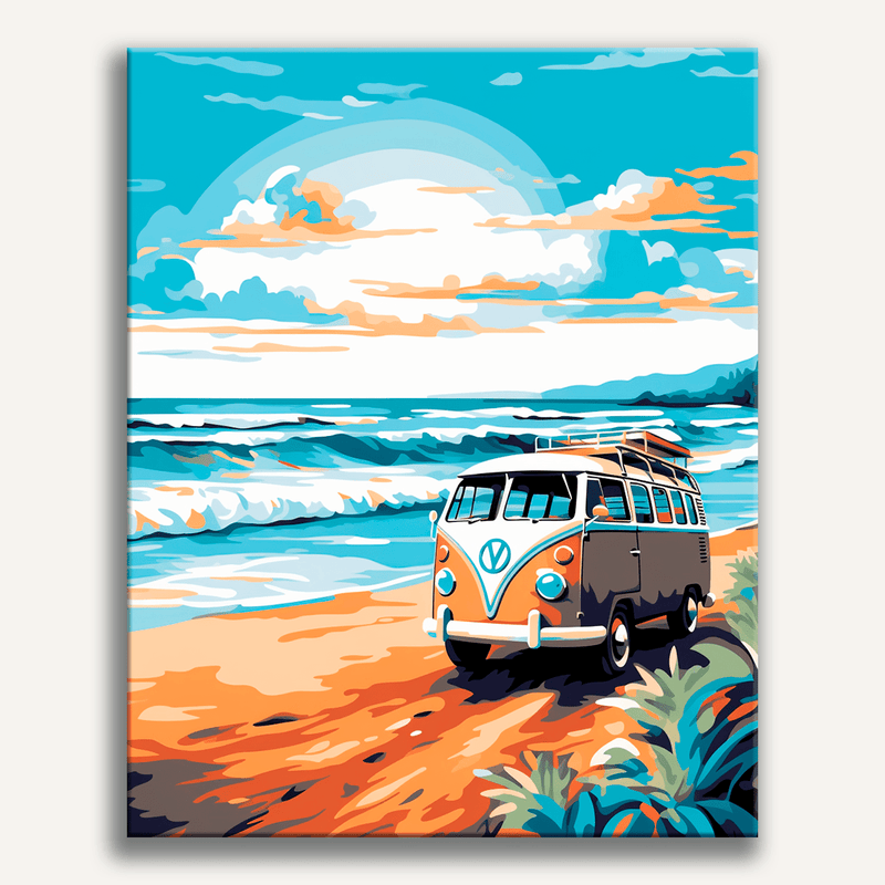 لوحة Coastal Road Trip