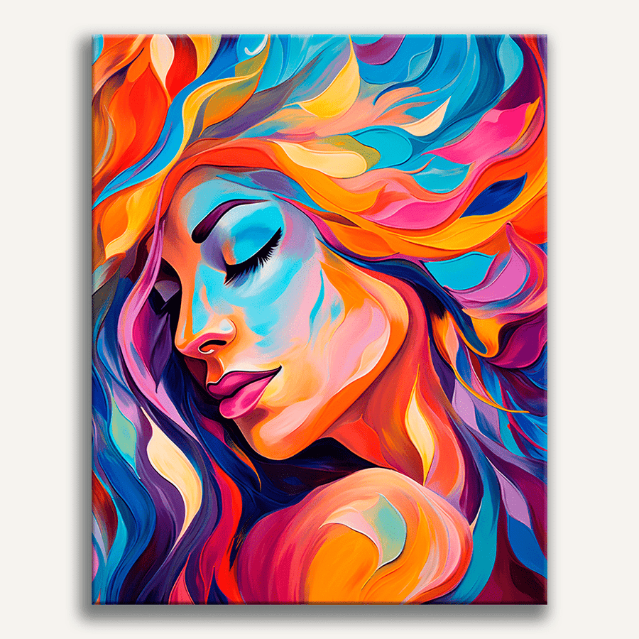 لوحة Colorful Contemplation