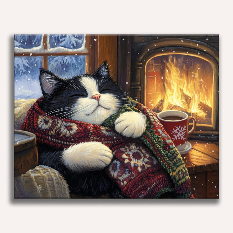 لوحة Cozy Kitten