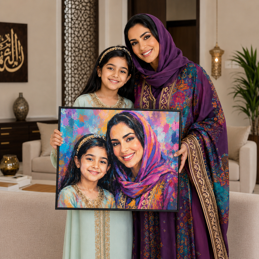 لوحة مخصصة بصورة من اختيارك