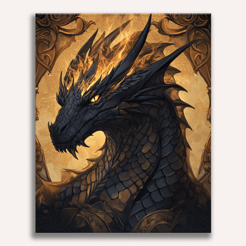 لوحة Dragon Portrait