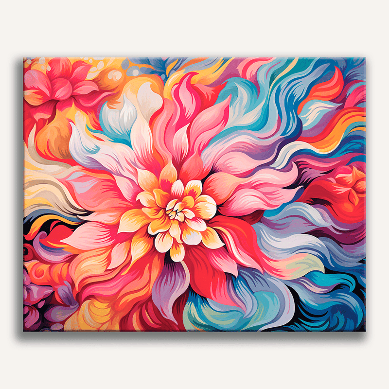 لوحة Floral Vortex