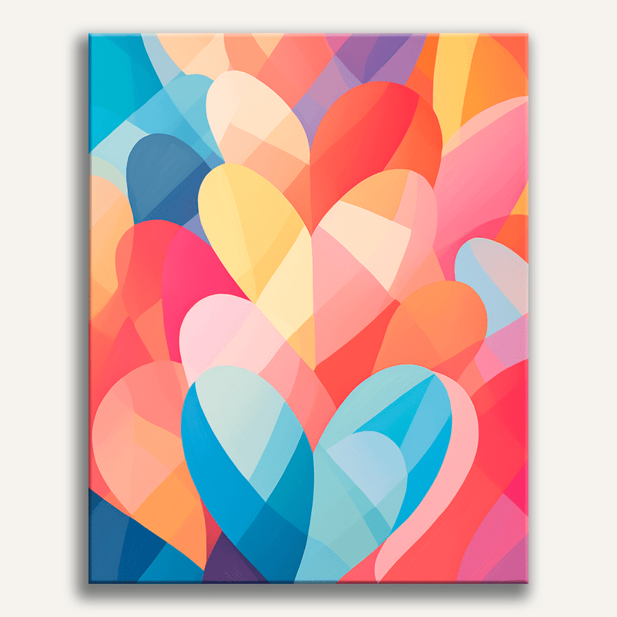 لوحة Harmony of Hearts