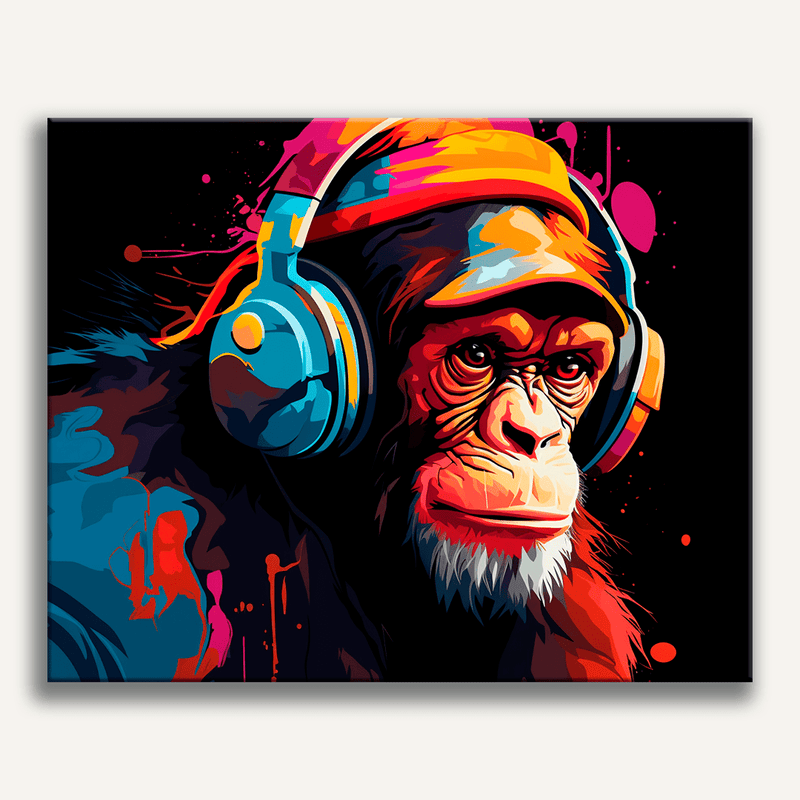 لوحة Hip Hop Chimp