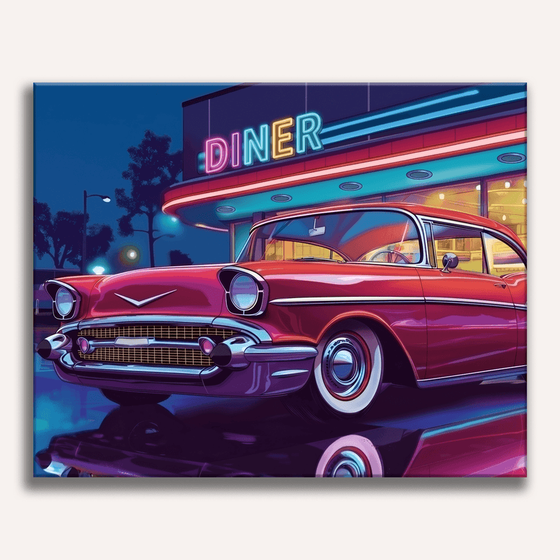 لوحة Late Diner