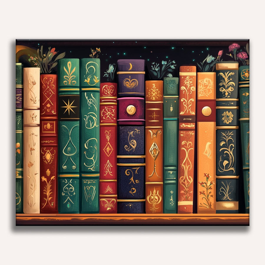 لوحة Library Secrets