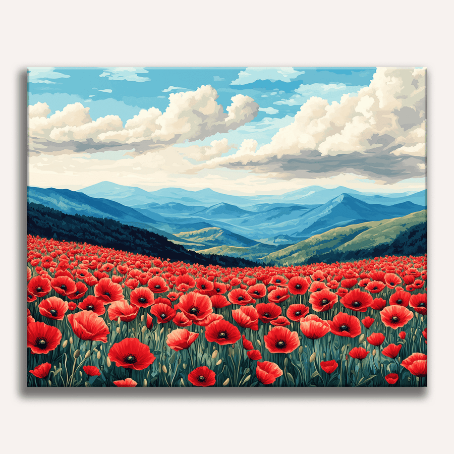 لوحة Poppy Haven